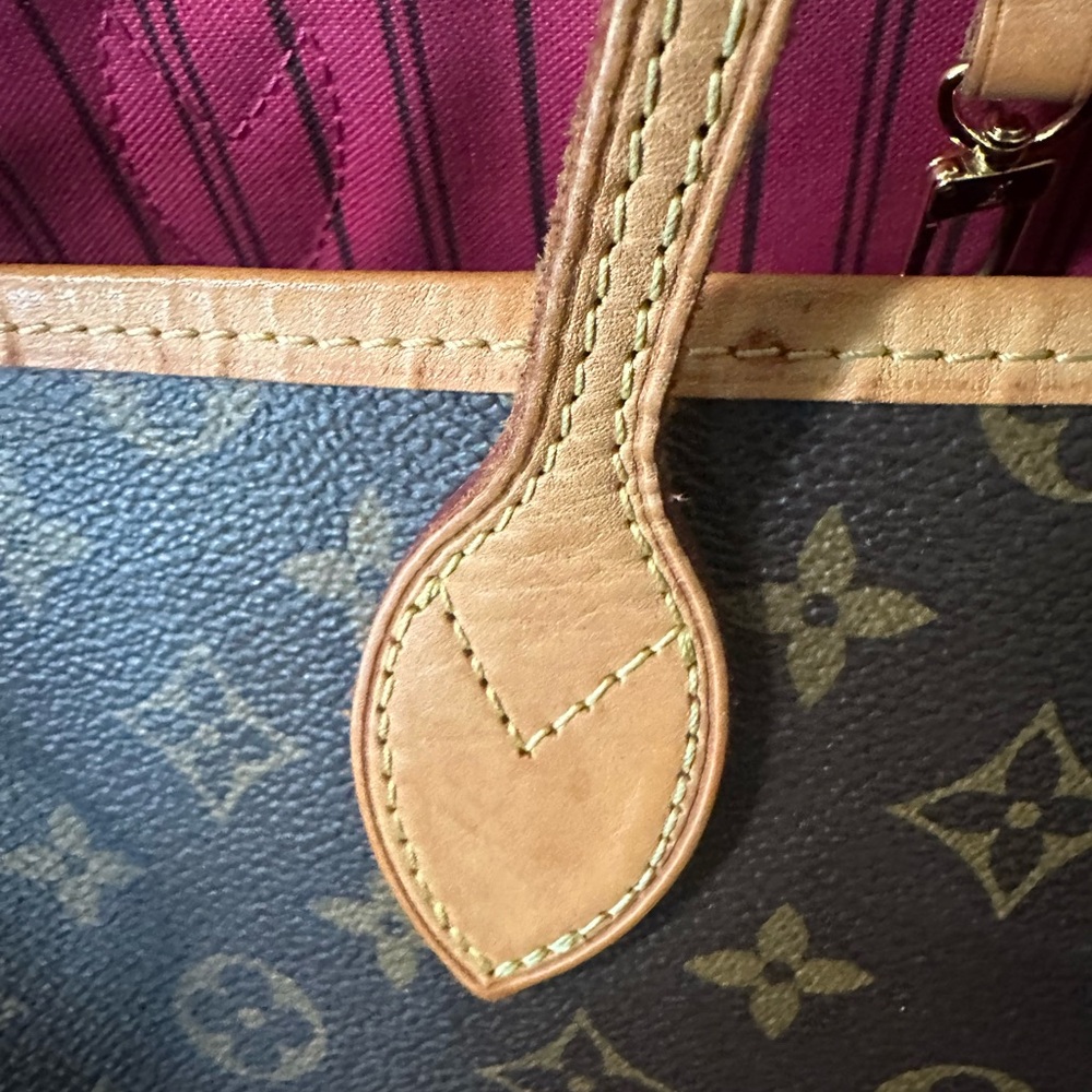 Louis Vuitton Monogram GM Tote with Pink Interior , with purchase box - Picture 8 of 16
